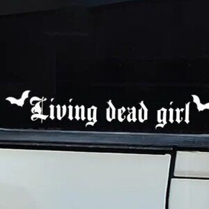 Living Dead Girl decal sticker